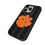 Clemson University Tigers Text Backdrop MagSafe Compatible Phone Case for Apple iPhone