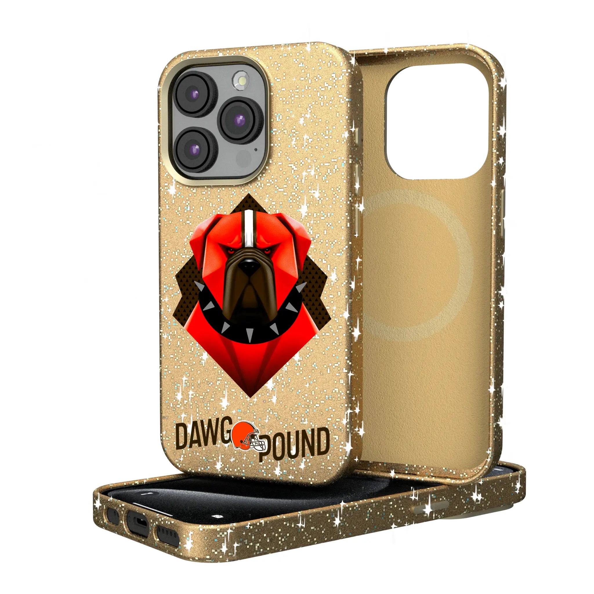 Cleveland Browns 2024 Illustrated Limited Edition Bling Phone Case