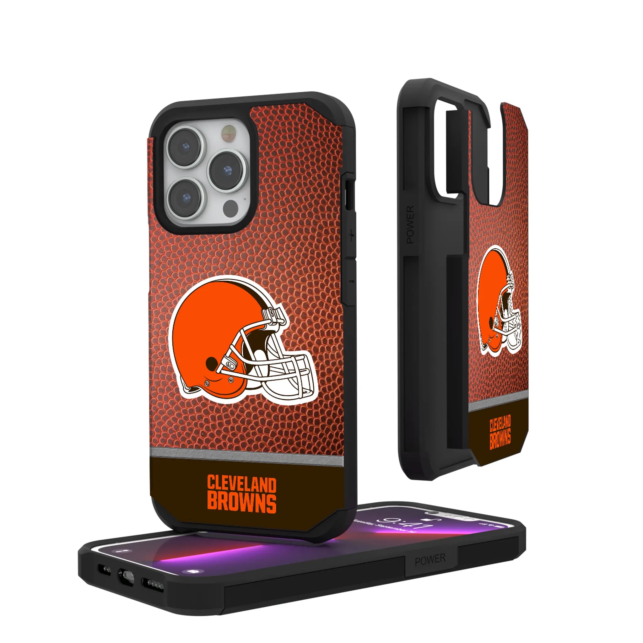 Cleveland Browns Football Wordmark Rugged Phone Case