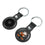 Cleveland Browns Historic Collection Insignia Black Airtag Holder 2-Pack