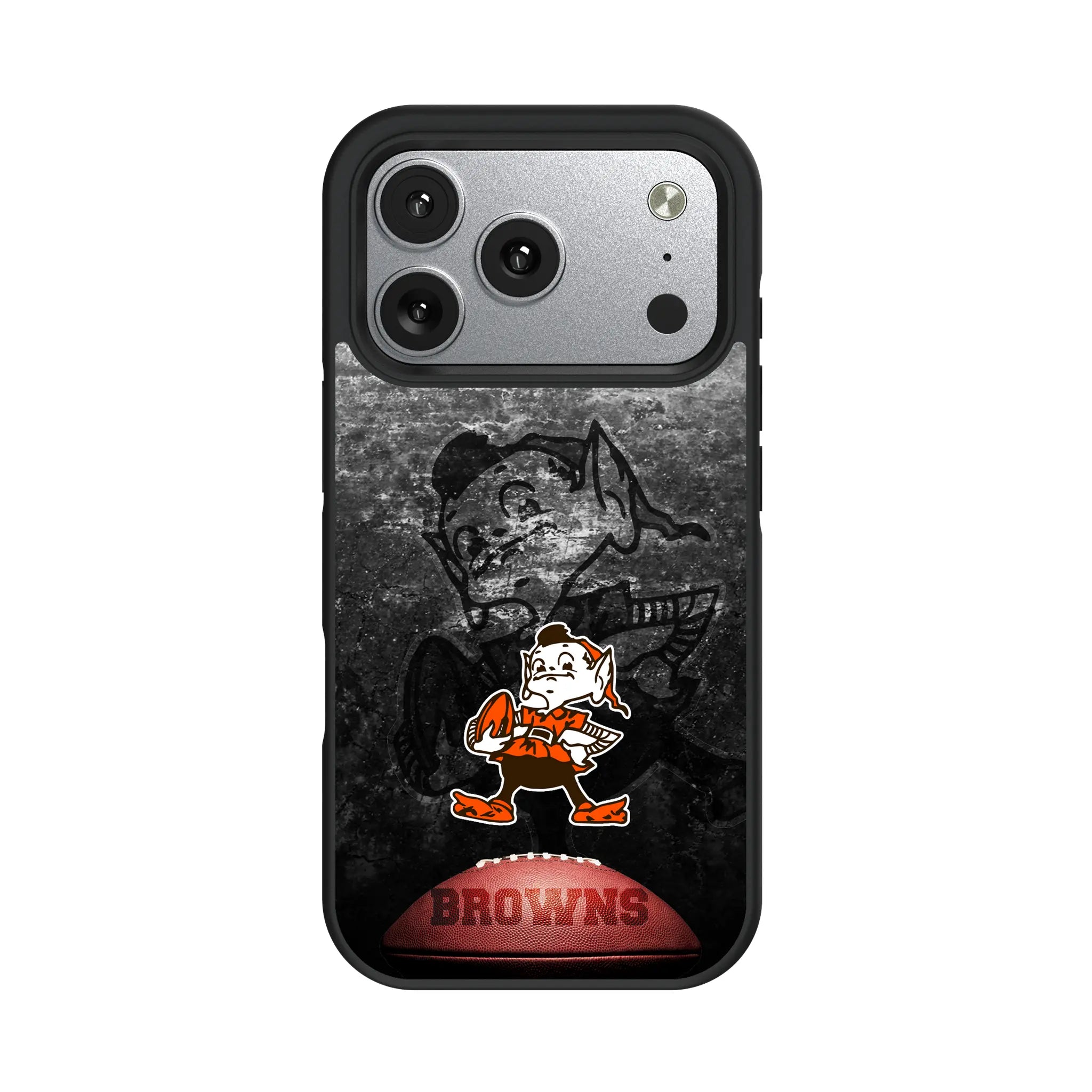 Cleveland Browns Historic Collection Legendary Bump Phone Case