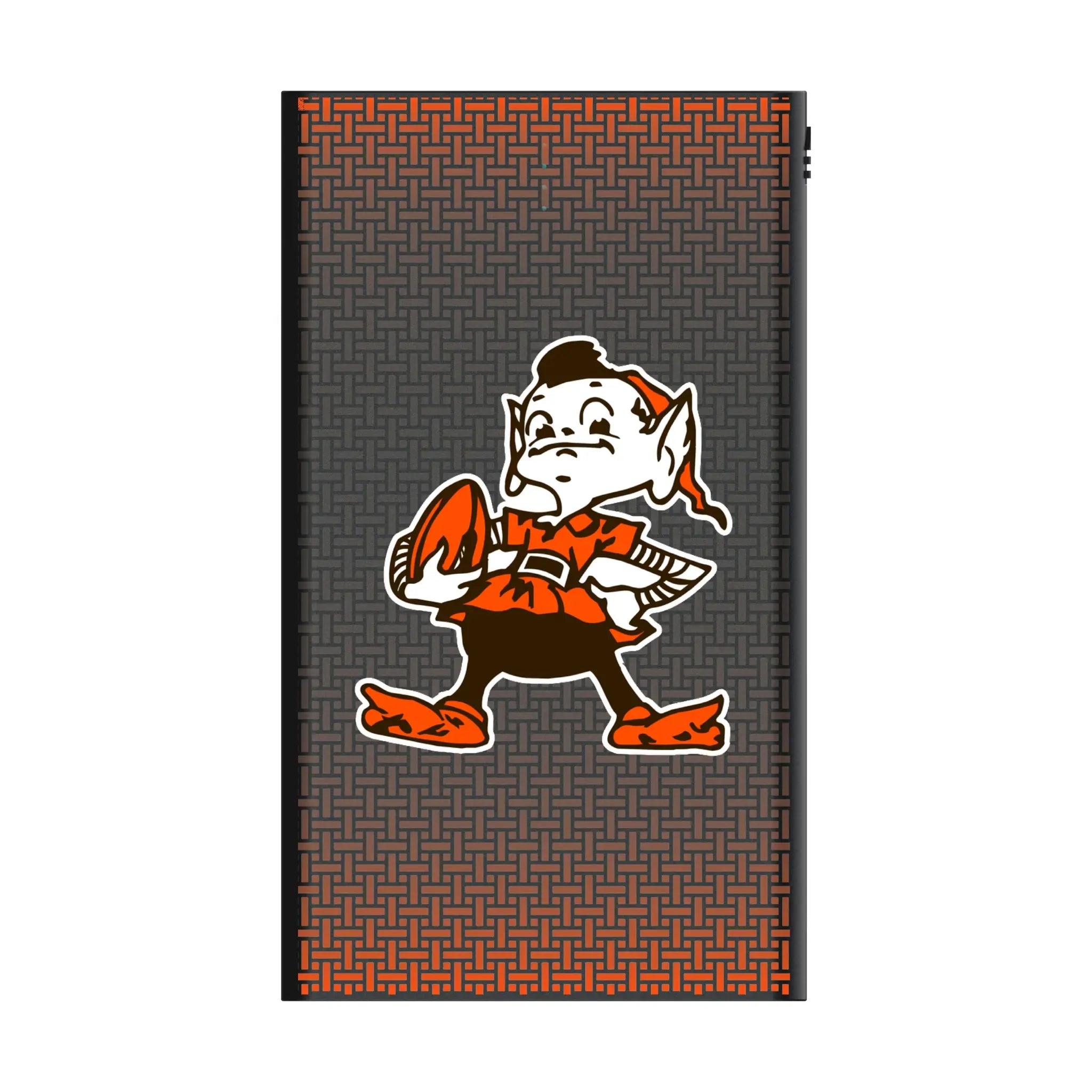 Cleveland Browns Historic Collection Linen 5000mAh Flat Powerbank