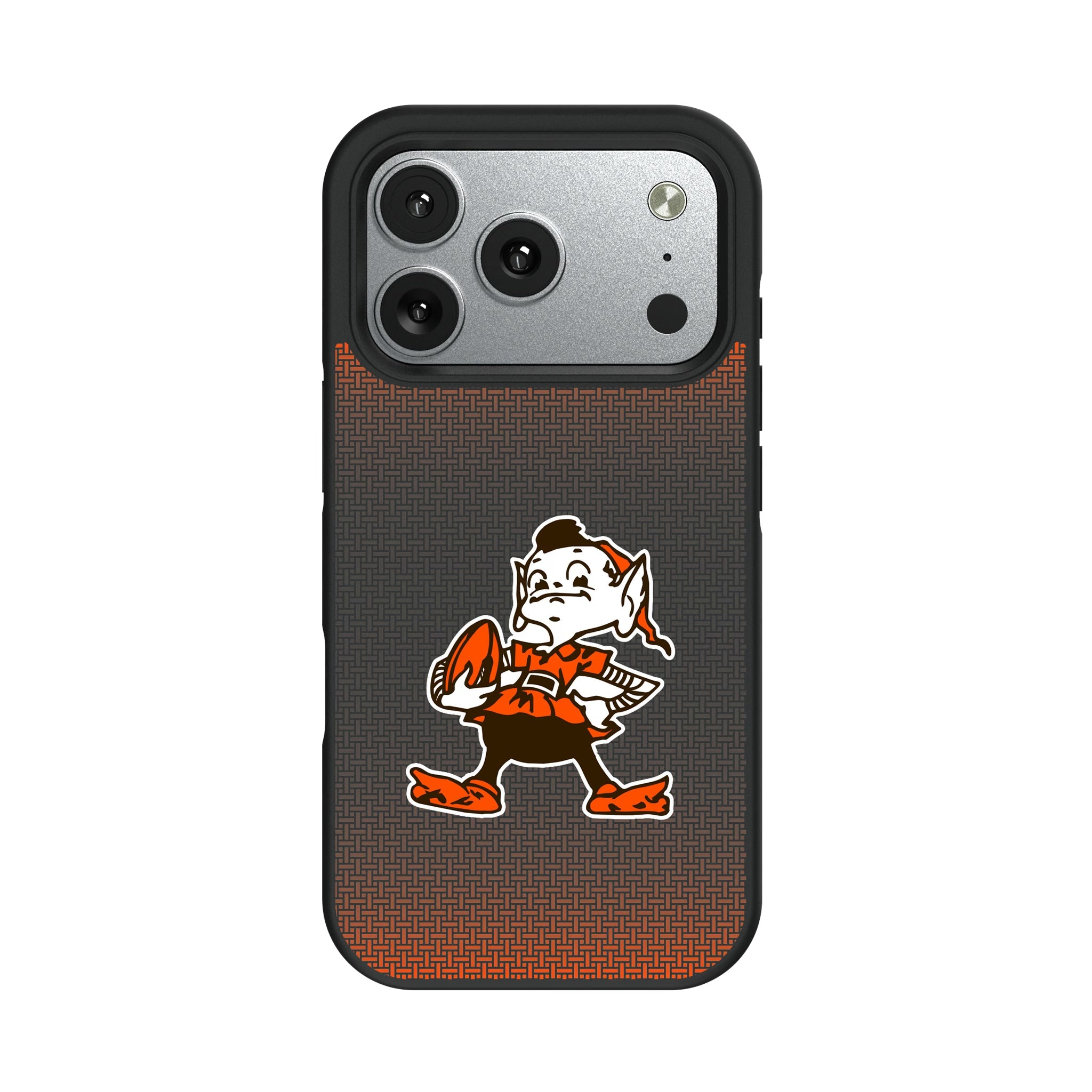 Cleveland Browns Historic Collection Linen Bump Phone Case - Sports Gifts, Sports Memorabilia, Sports Collectibles, Fan Shop