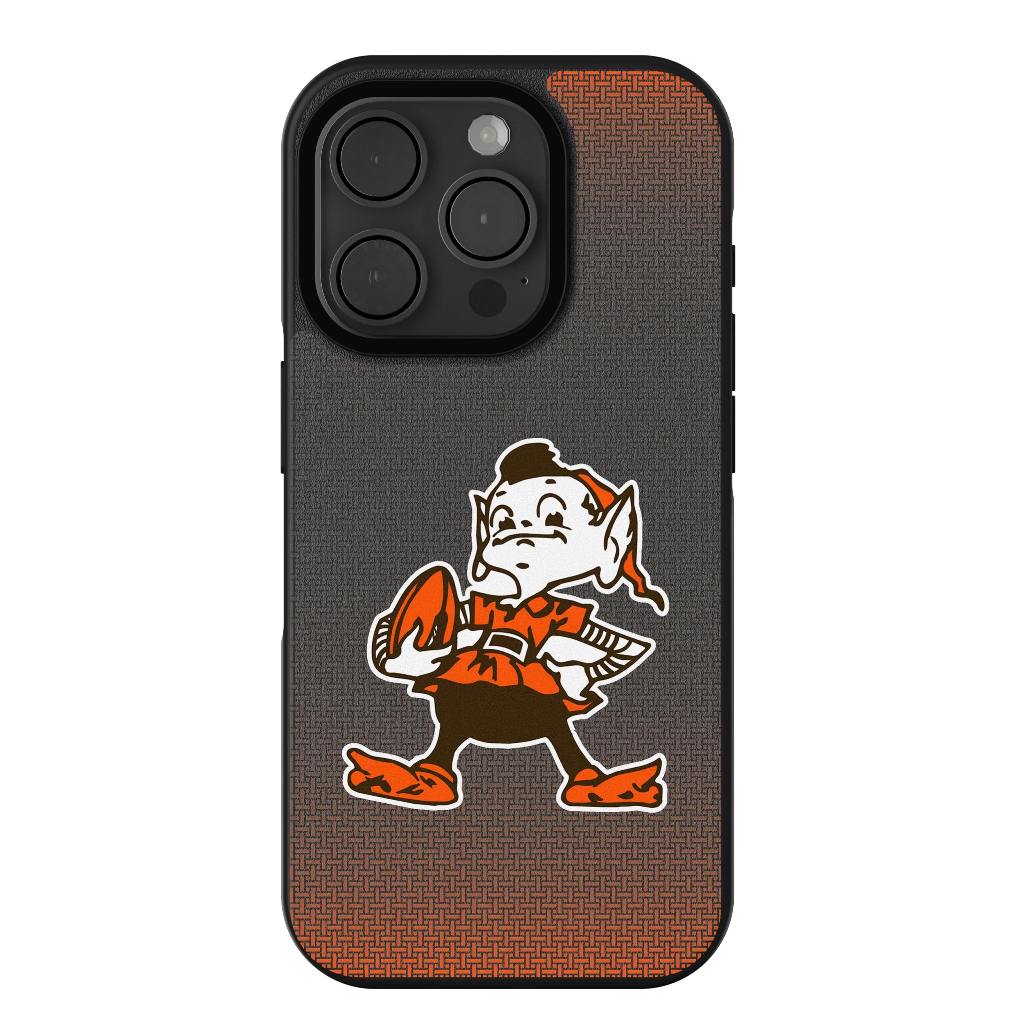 Cleveland Browns Historic Collection Linen Bump Phone Case - Sports Gifts, Sports Memorabilia, Sports Collectibles, Fan Shop