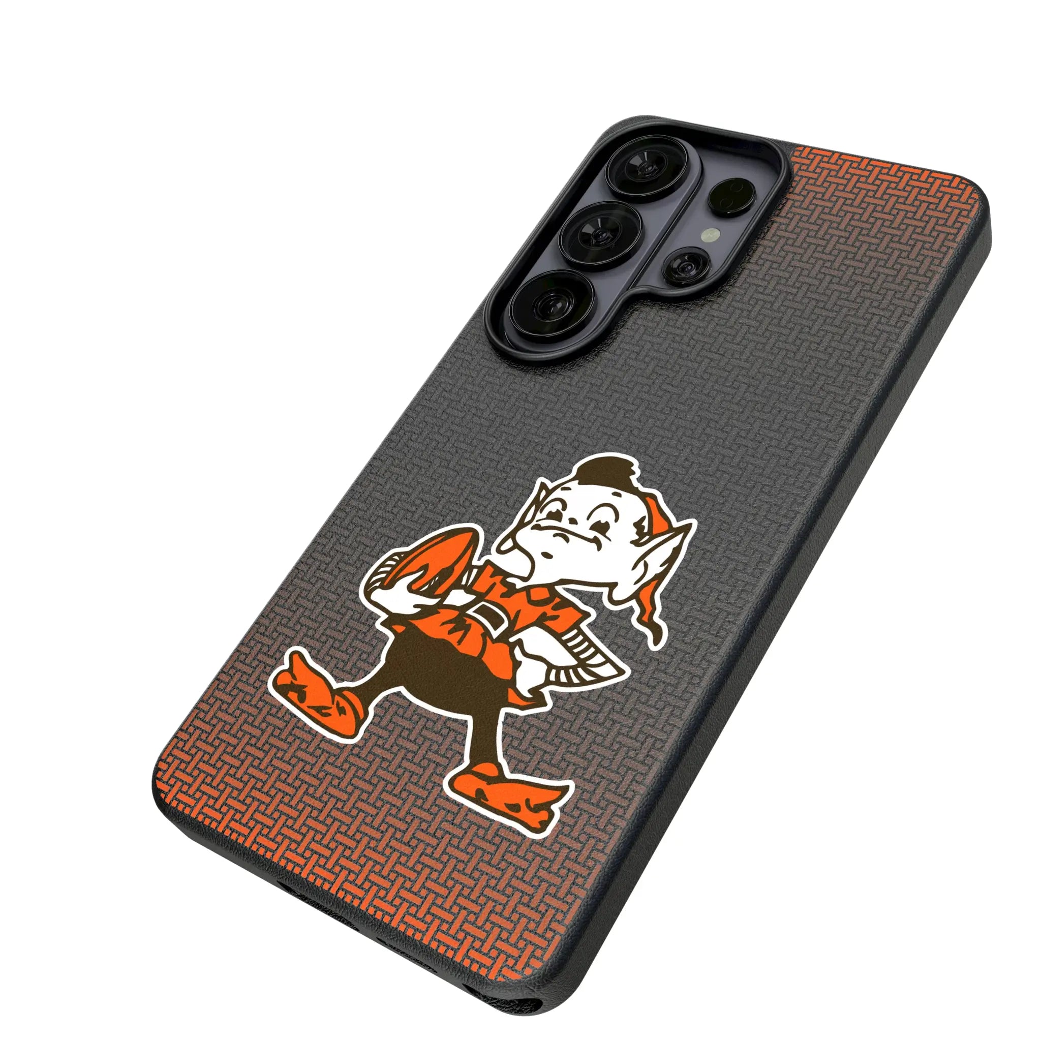 Cleveland Browns Historic Collection Linen MagSafe Compatible Phone Case for Samsung Galaxy