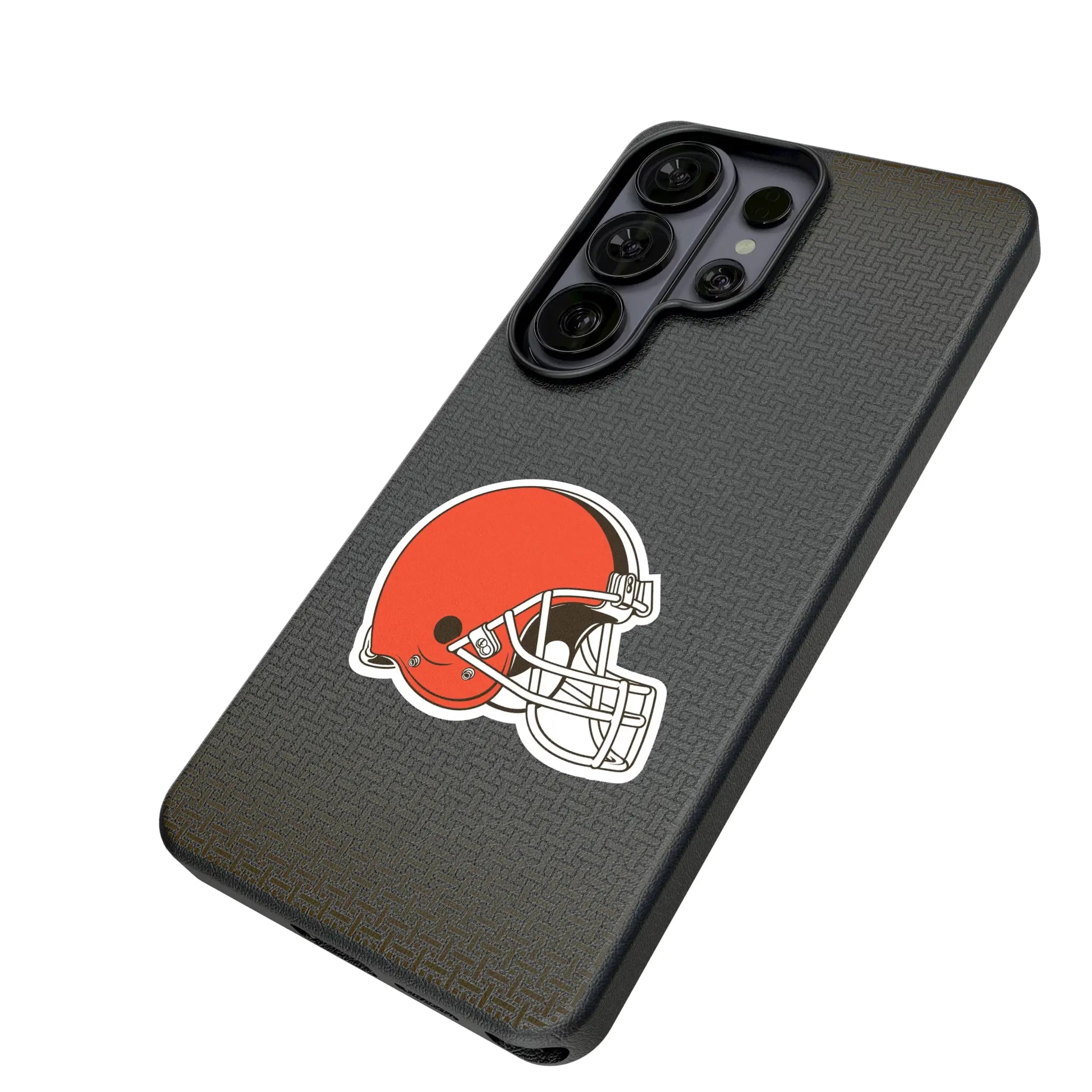 Cleveland Browns Linen MagSafe Compatible Phone Case for Samsung Galaxy