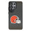 Cleveland Browns Linen MagSafe Compatible Phone Case for Samsung Galaxy