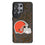 Cleveland Browns Paisley MagSafe Compatible Phone Case for Samsung Galaxy