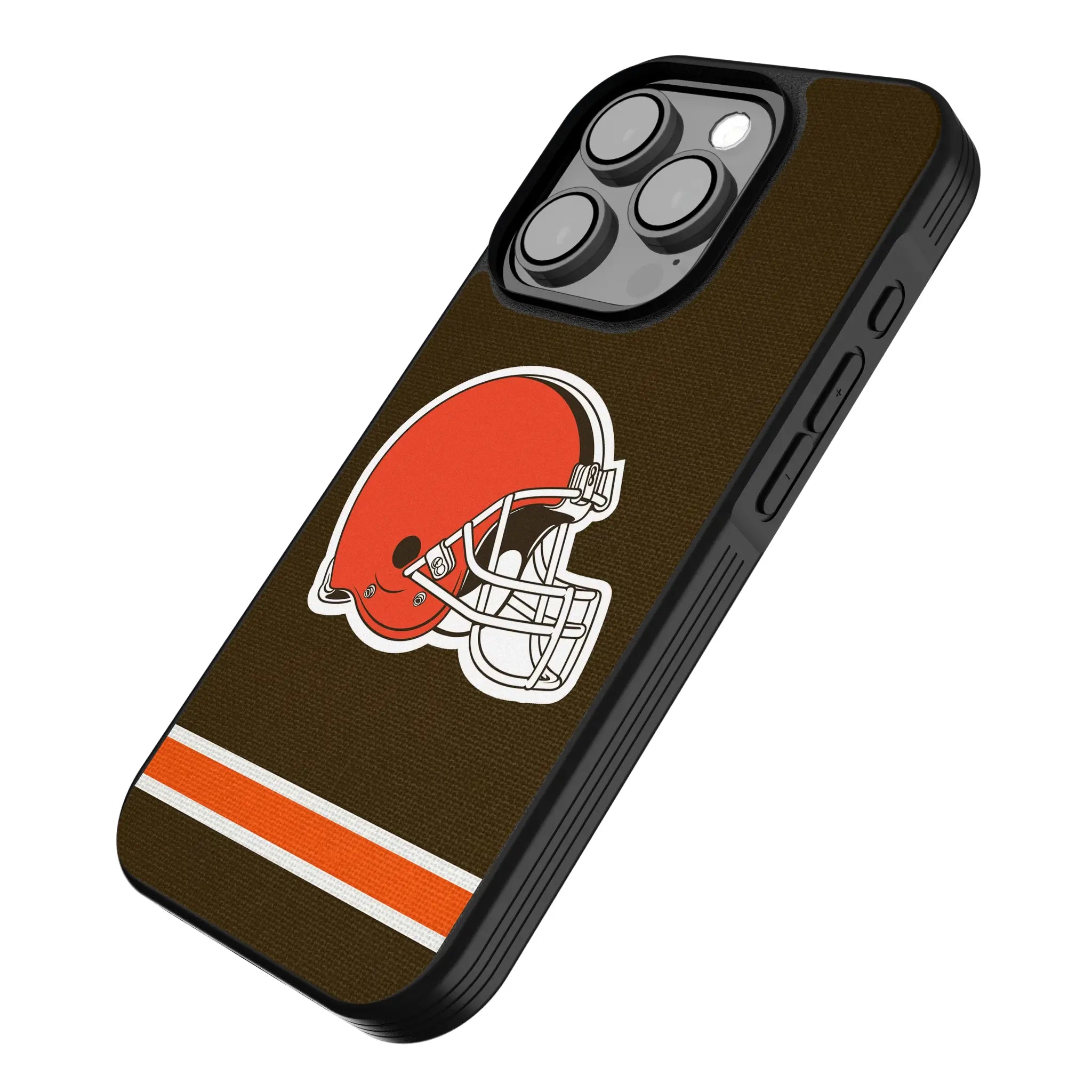 Cleveland Browns Stripe Bump Phone Case