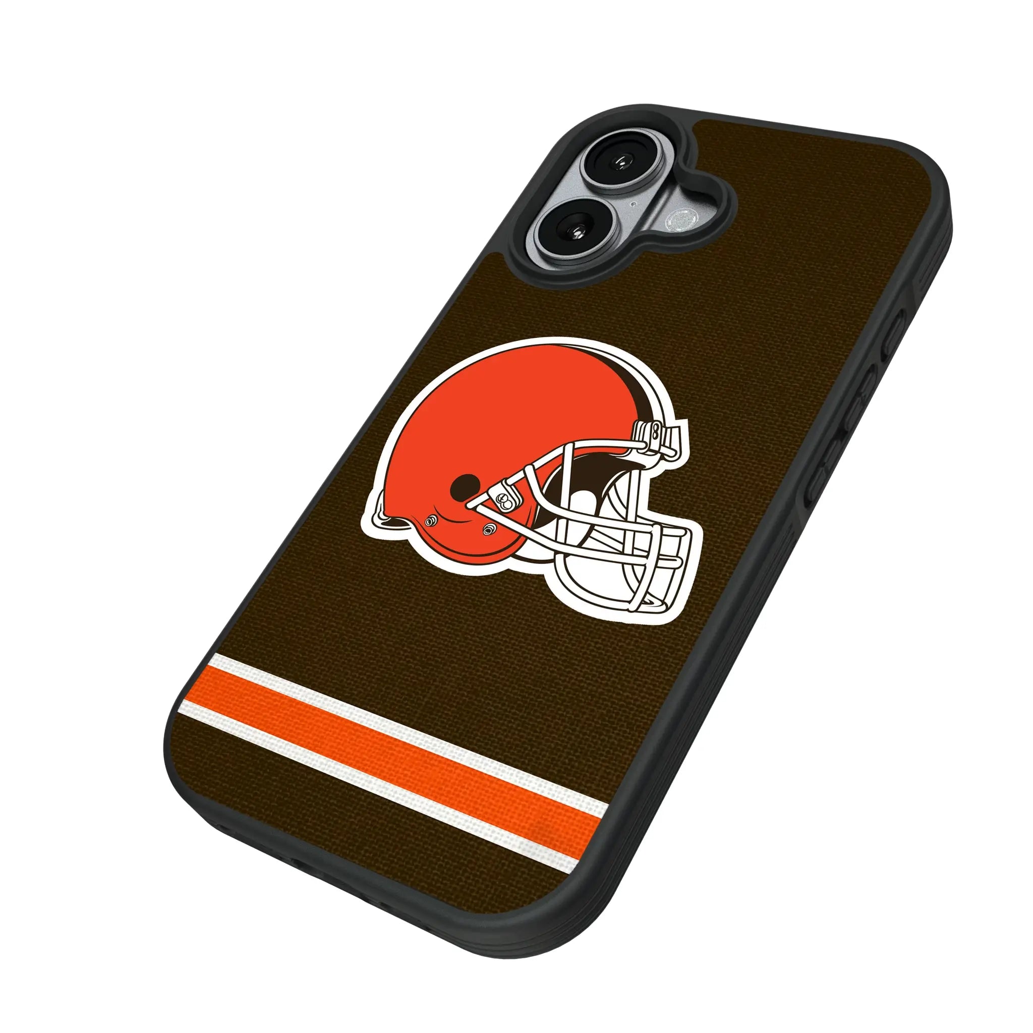Cleveland Browns Stripe Bump Phone Case