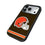 Cleveland Browns Stripe Bump Phone Case