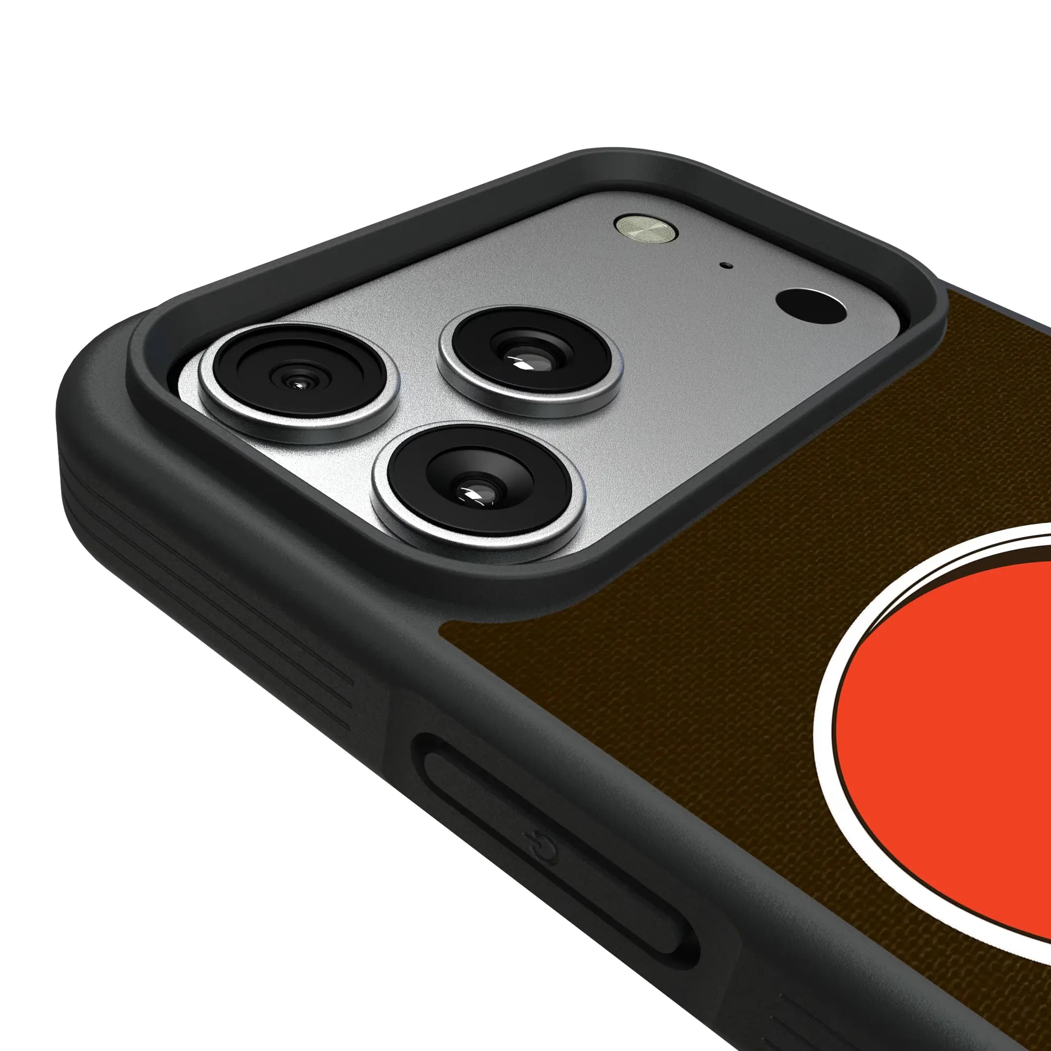 Cleveland Browns Stripe Bump Phone Case