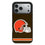 Cleveland Browns Stripe Bump Phone Case