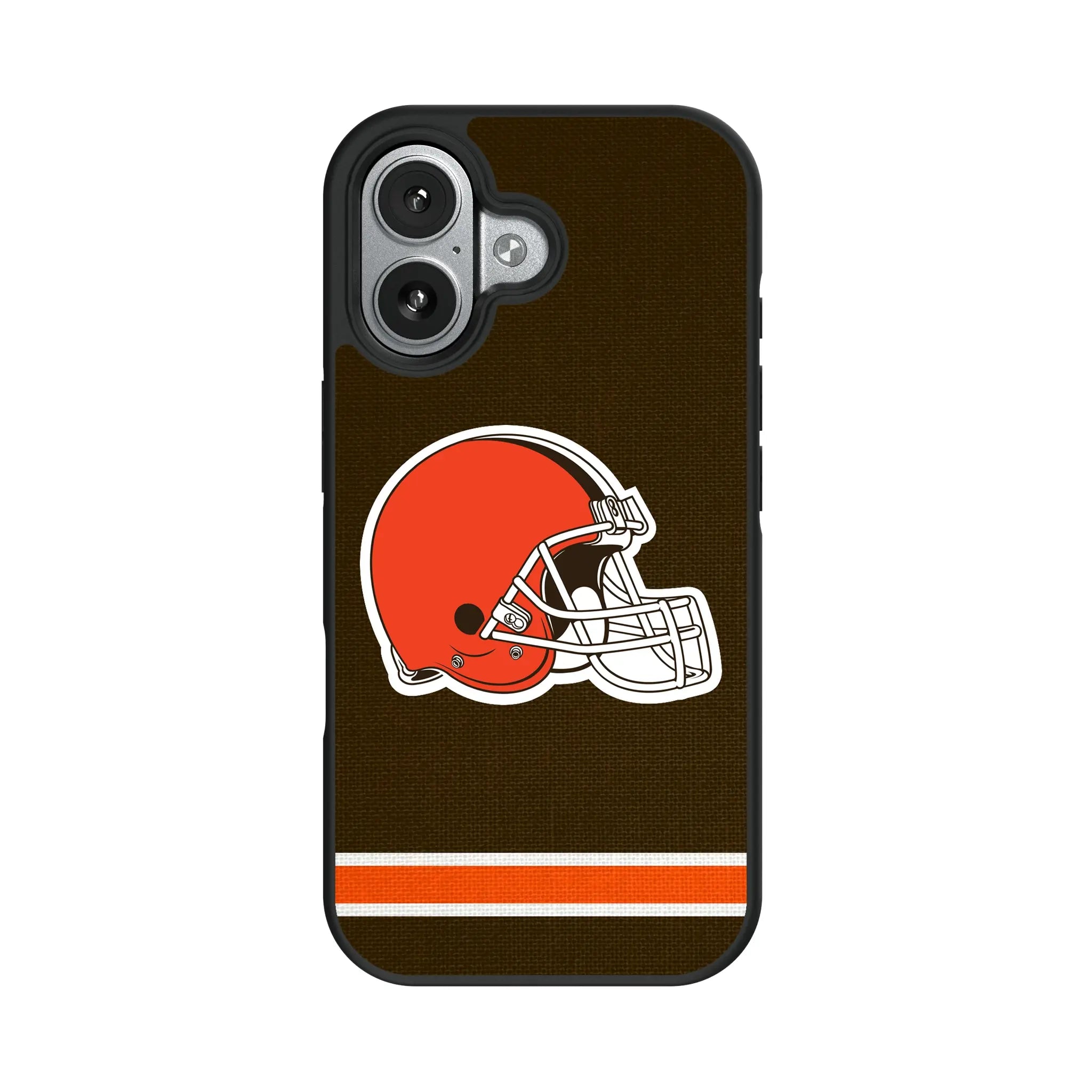 Cleveland Browns Stripe Bump Phone Case