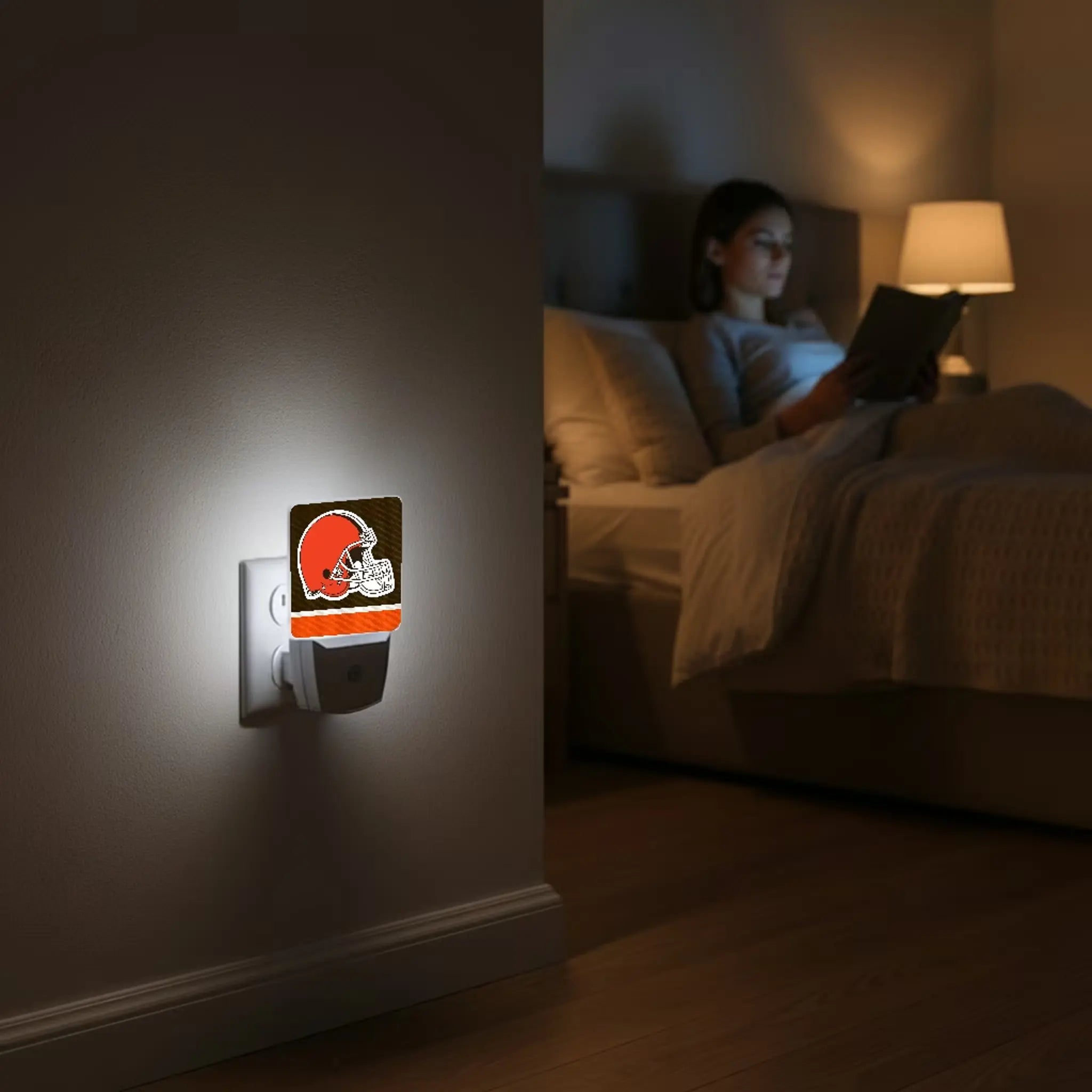 Cleveland Browns Stripe Night Light 2-Pack