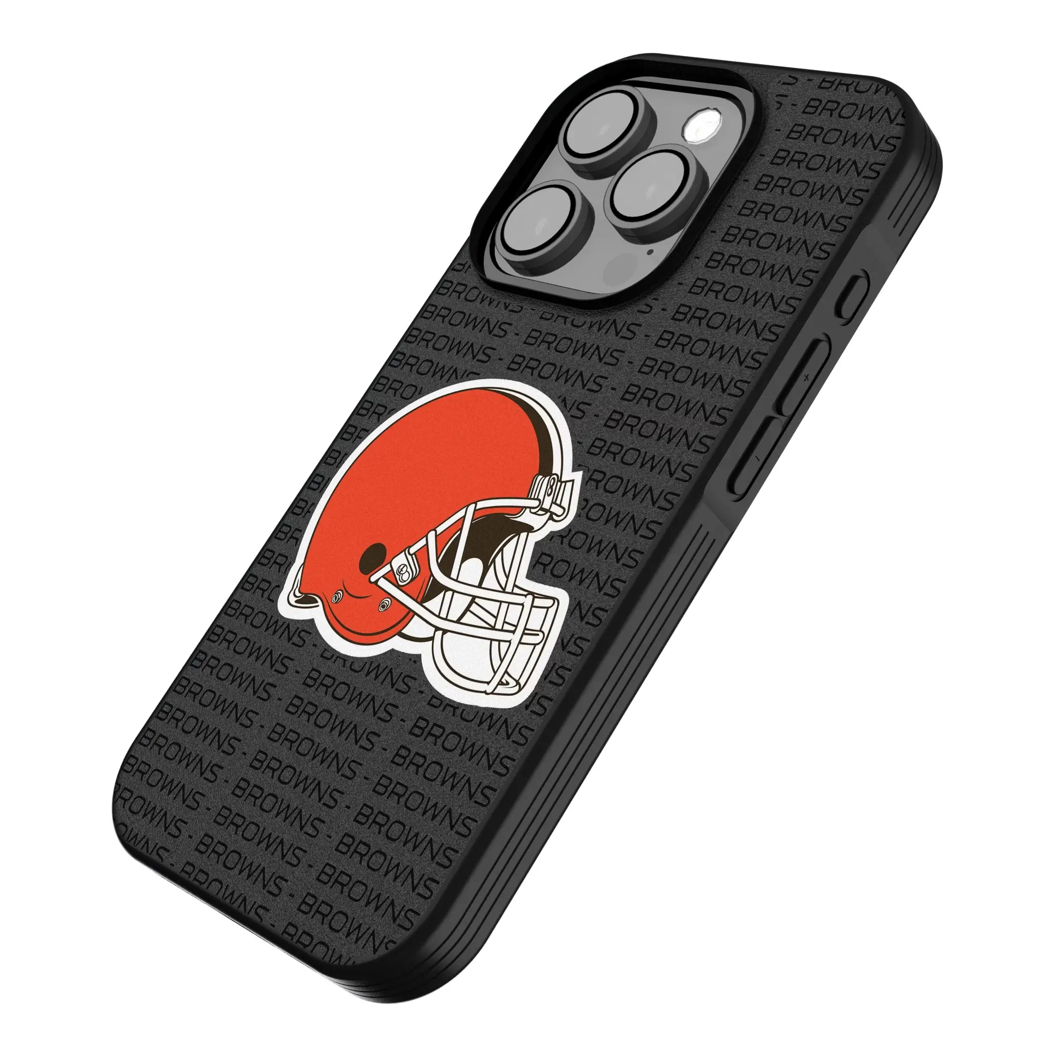 Cleveland Browns Text Backdrop Bump Phone Case