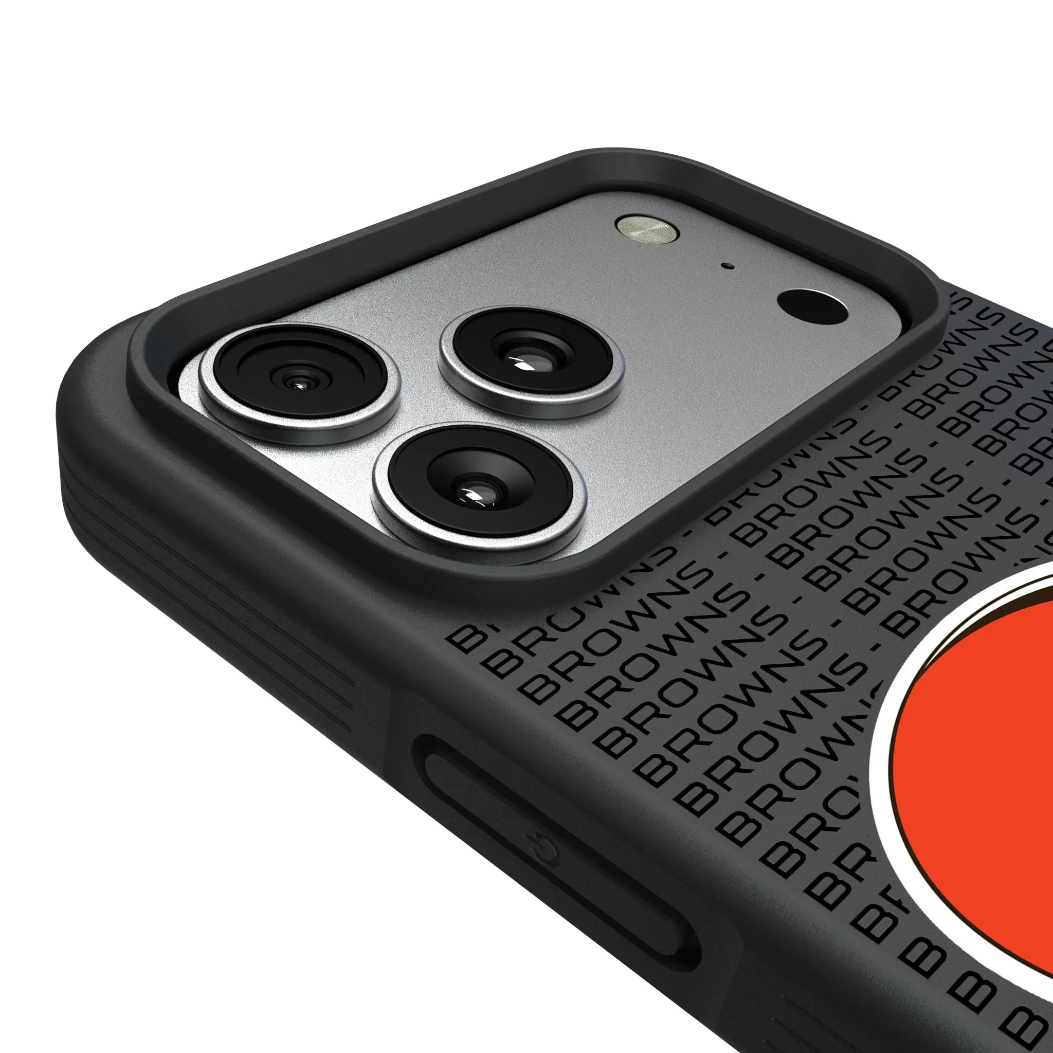Cleveland Browns Text Backdrop Bump Phone Case