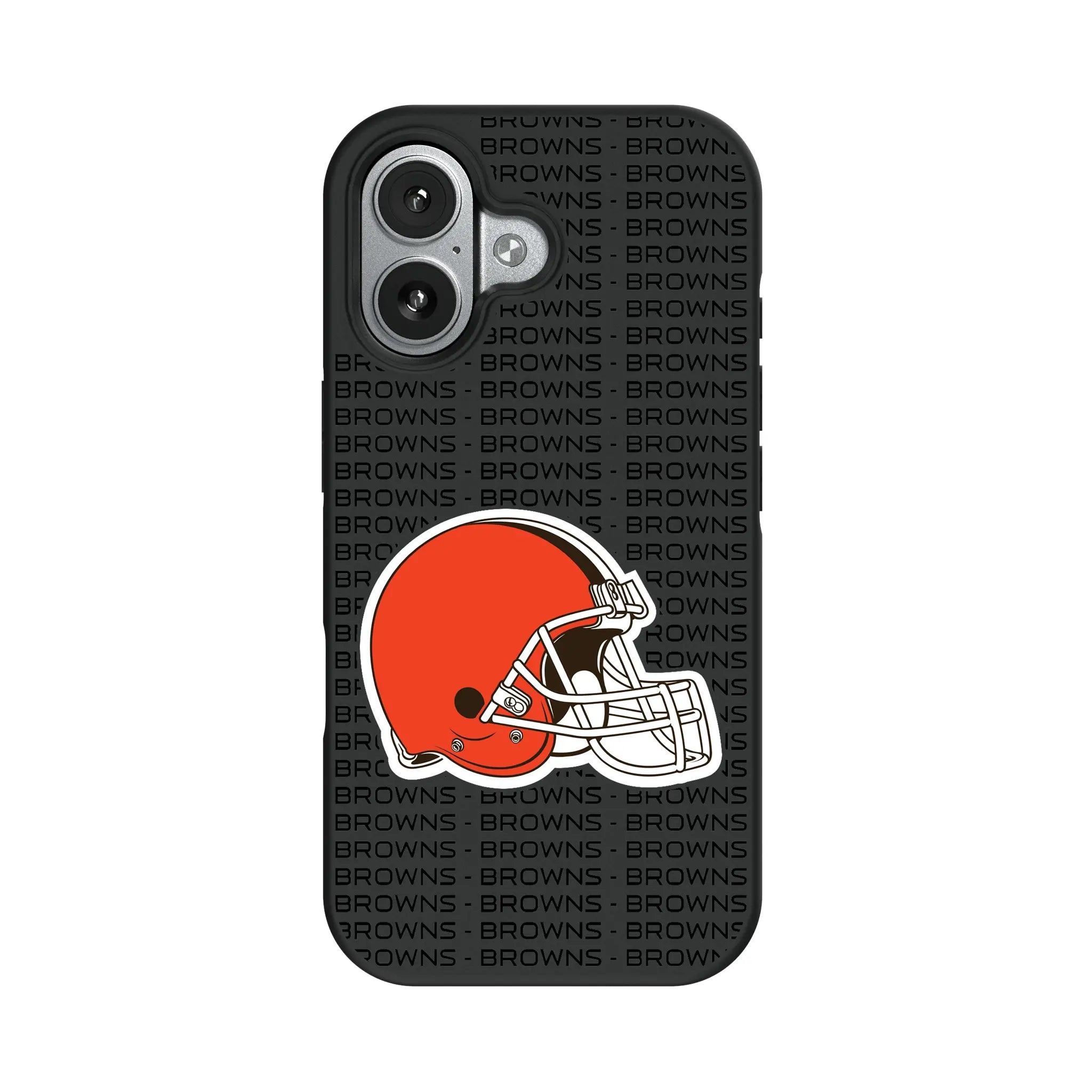 Cleveland Browns Text Backdrop Bump Phone Case