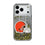 Cleveland Browns Text Backdrop Glitter Phone Case