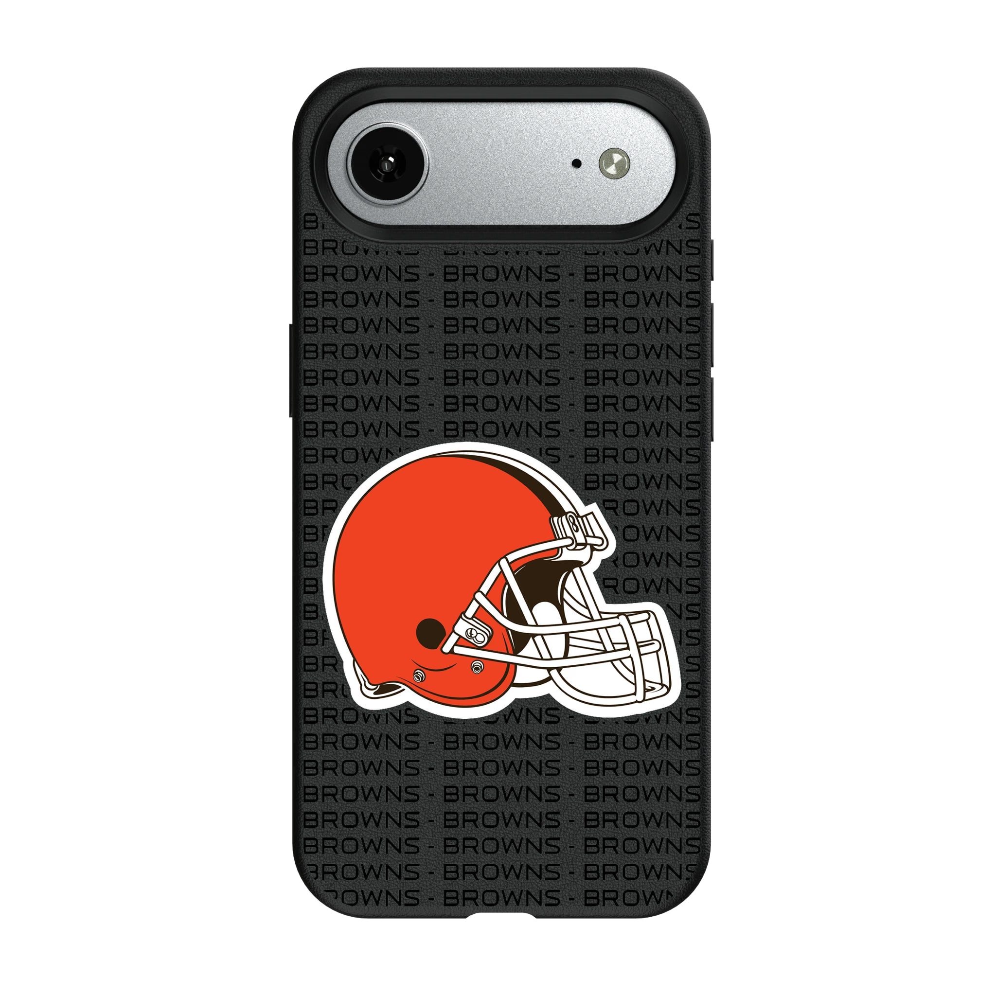 Cleveland Browns Text Backdrop MagSafe Compatible Phone Case for Apple iPhone - Sports Gifts, Sports Memorabilia, Sports Collectibles, Fan Shop
