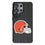 Cleveland Browns Text Backdrop MagSafe Compatible Phone Case for Samsung Galaxy