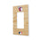 Cleveland Guardians Baseball Bat Hidden-Screw Light Switch Plate