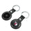 Cleveland Guardians Insignia Black Airtag Holder 2-Pack