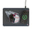Cleveland Guardians Linen 15-Watt Wireless Charger and Mouse Pad