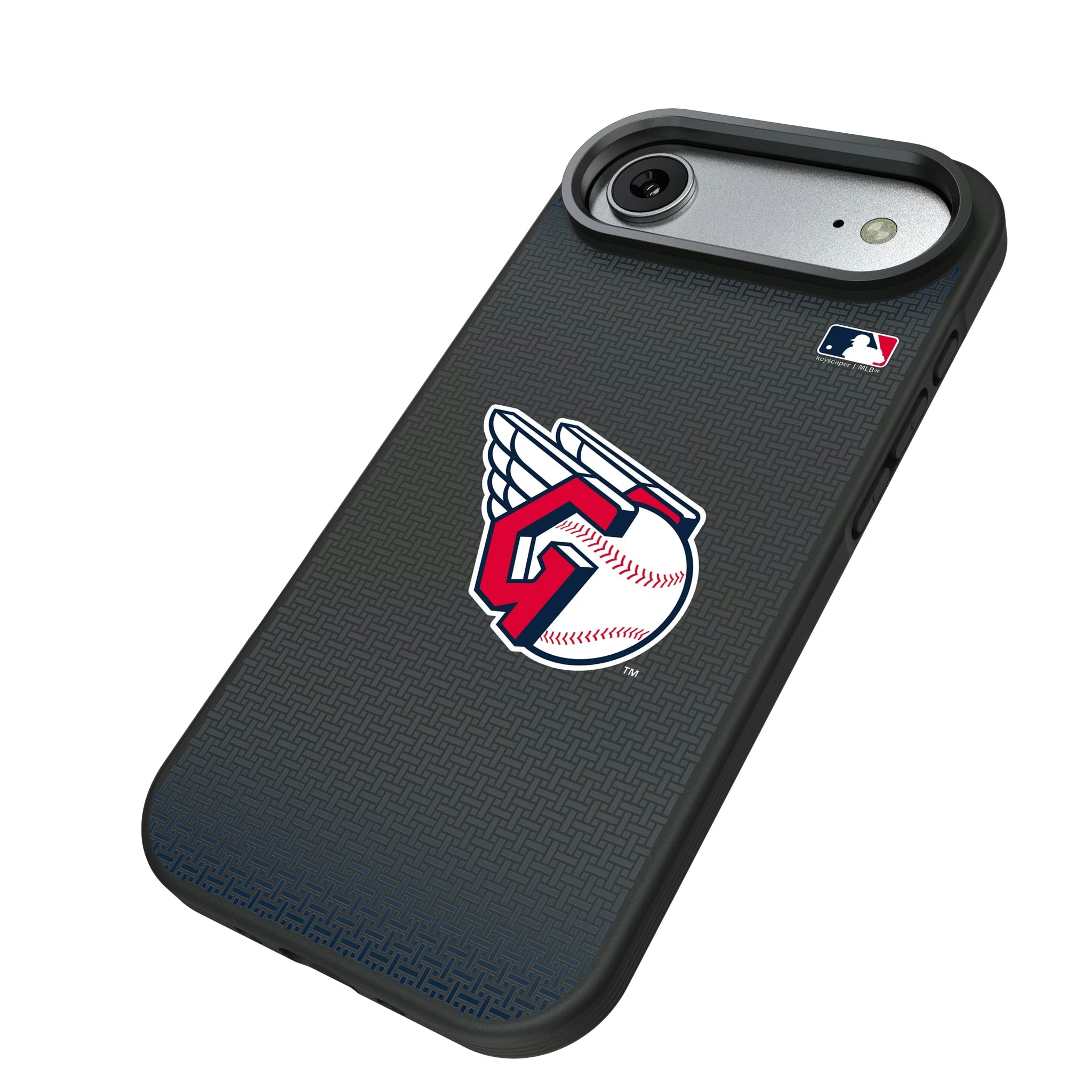 Cleveland Guardians Linen Bump Phone Case - Sports Gifts, Sports Memorabilia, Sports Collectibles, Fan Shop