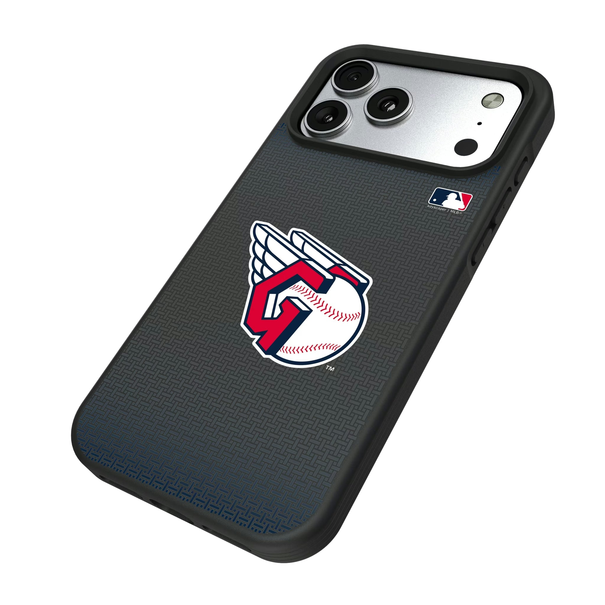 Cleveland Guardians Linen Bump Phone Case - Sports Gifts, Sports Memorabilia, Sports Collectibles, Fan Shop