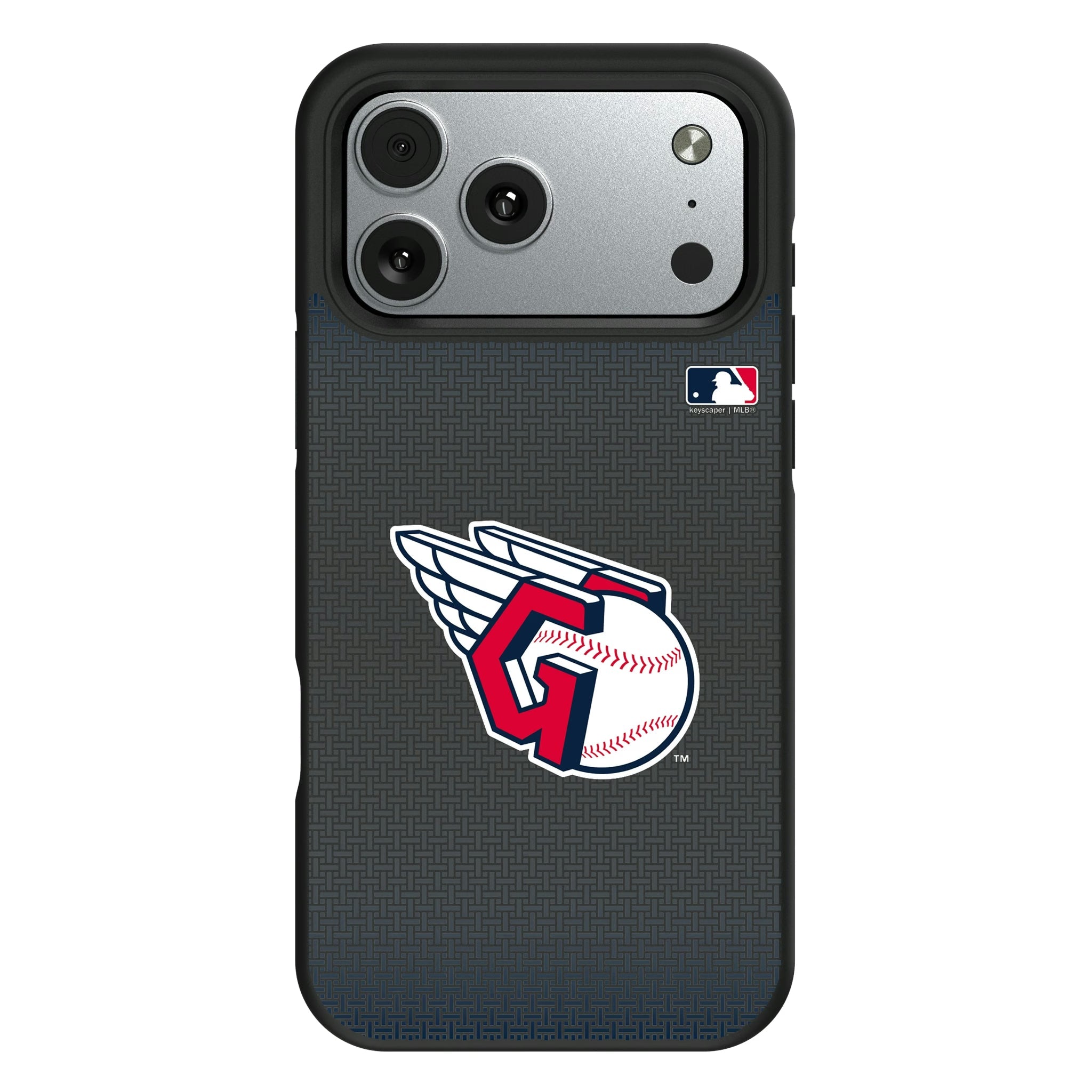 Cleveland Guardians Linen Bump Phone Case - Sports Gifts, Sports Memorabilia, Sports Collectibles, Fan Shop