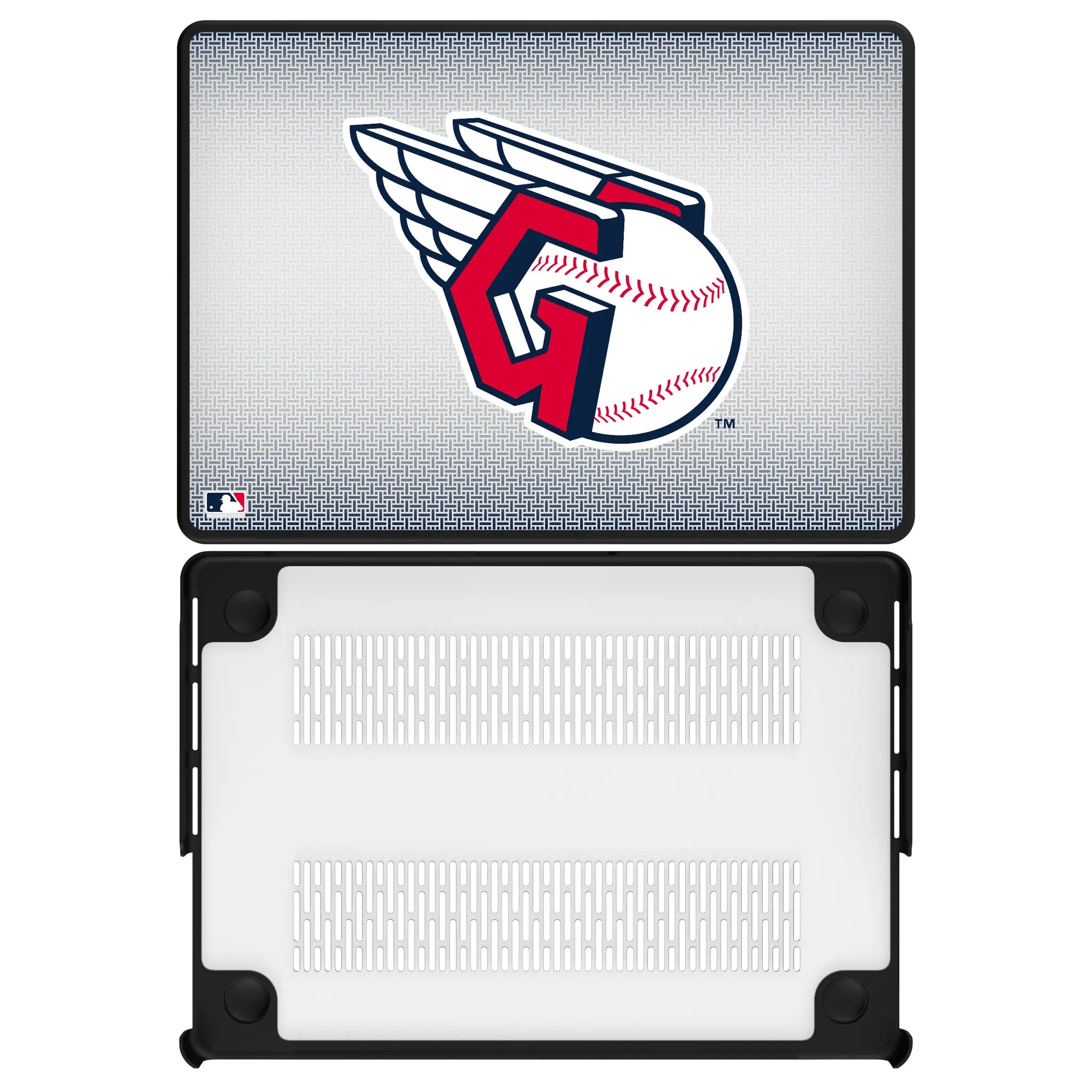 Cleveland Guardians Linen Laptop Case for Apple MacBook