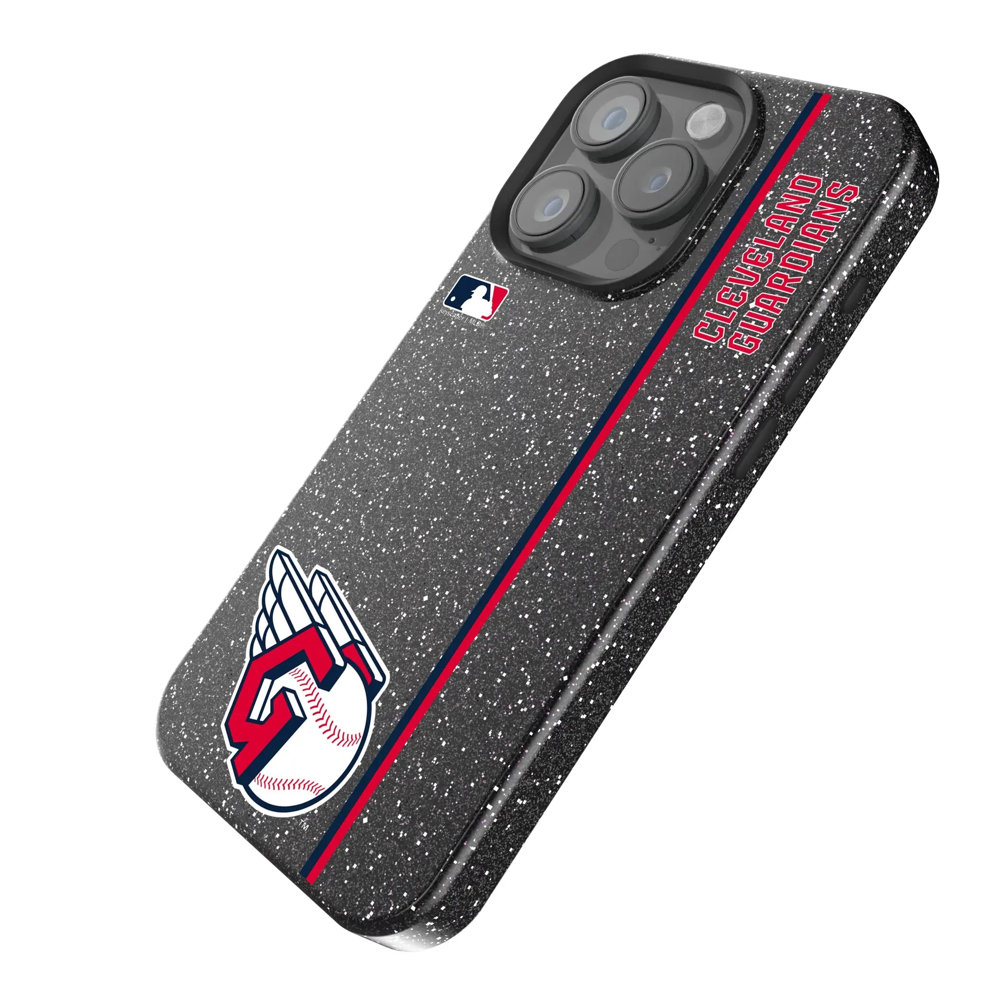 Cleveland Guardians Sidebar Bling Phone Case