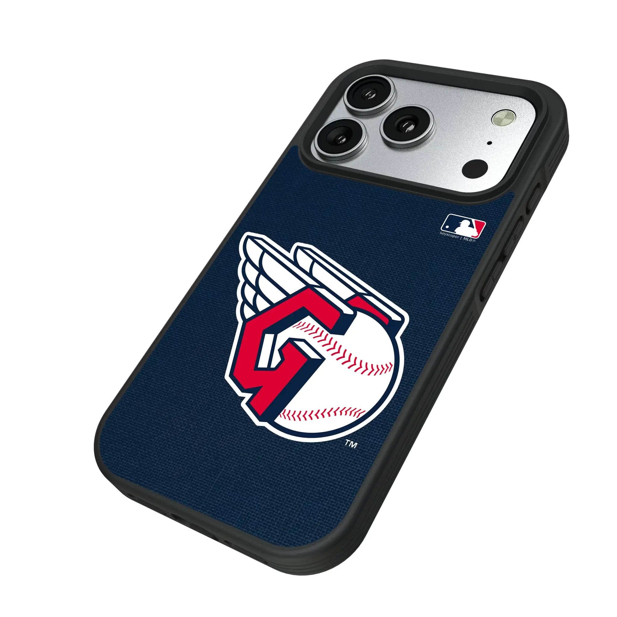 Cleveland Guardians Solid Bump Phone Case