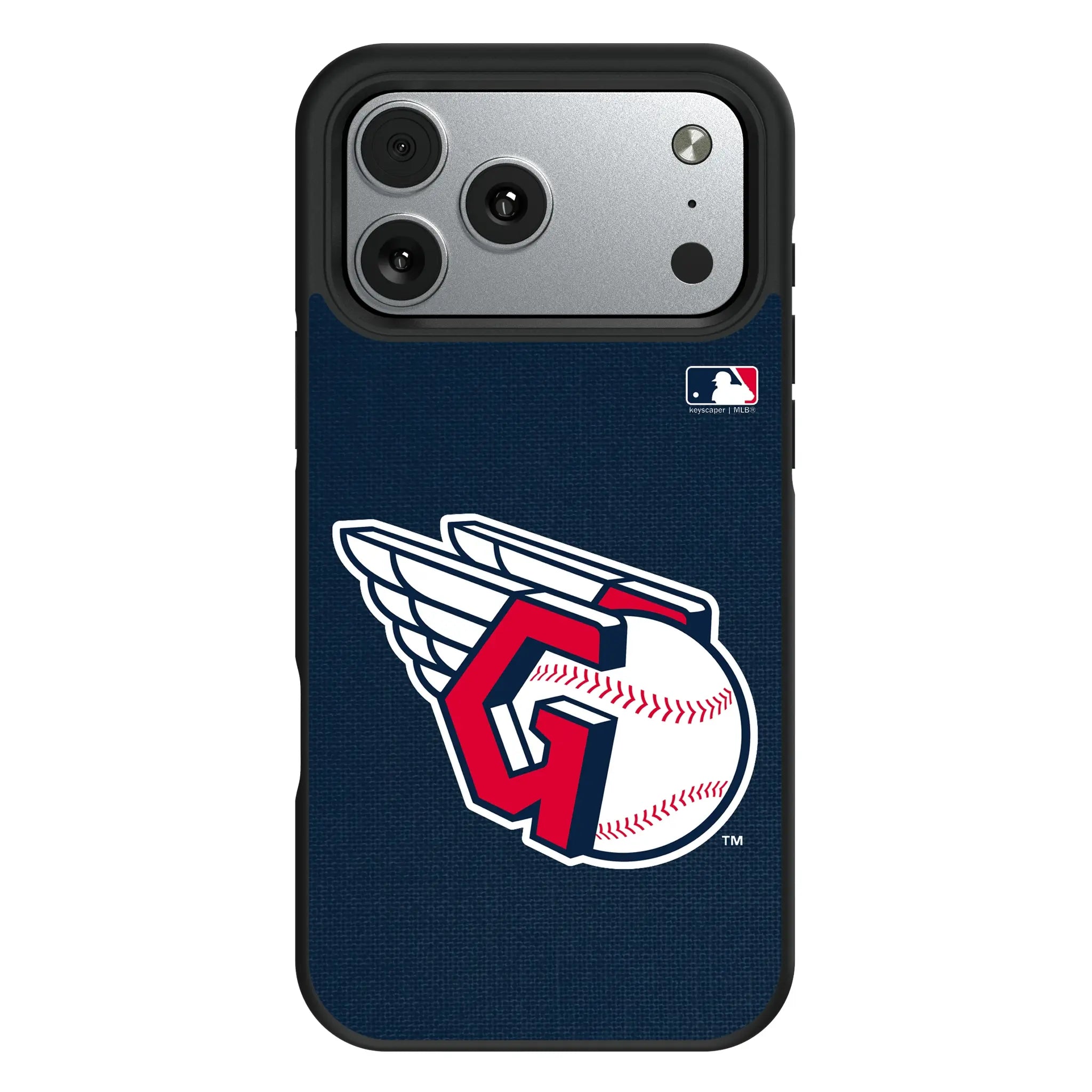 Cleveland Guardians Solid Bump Phone Case