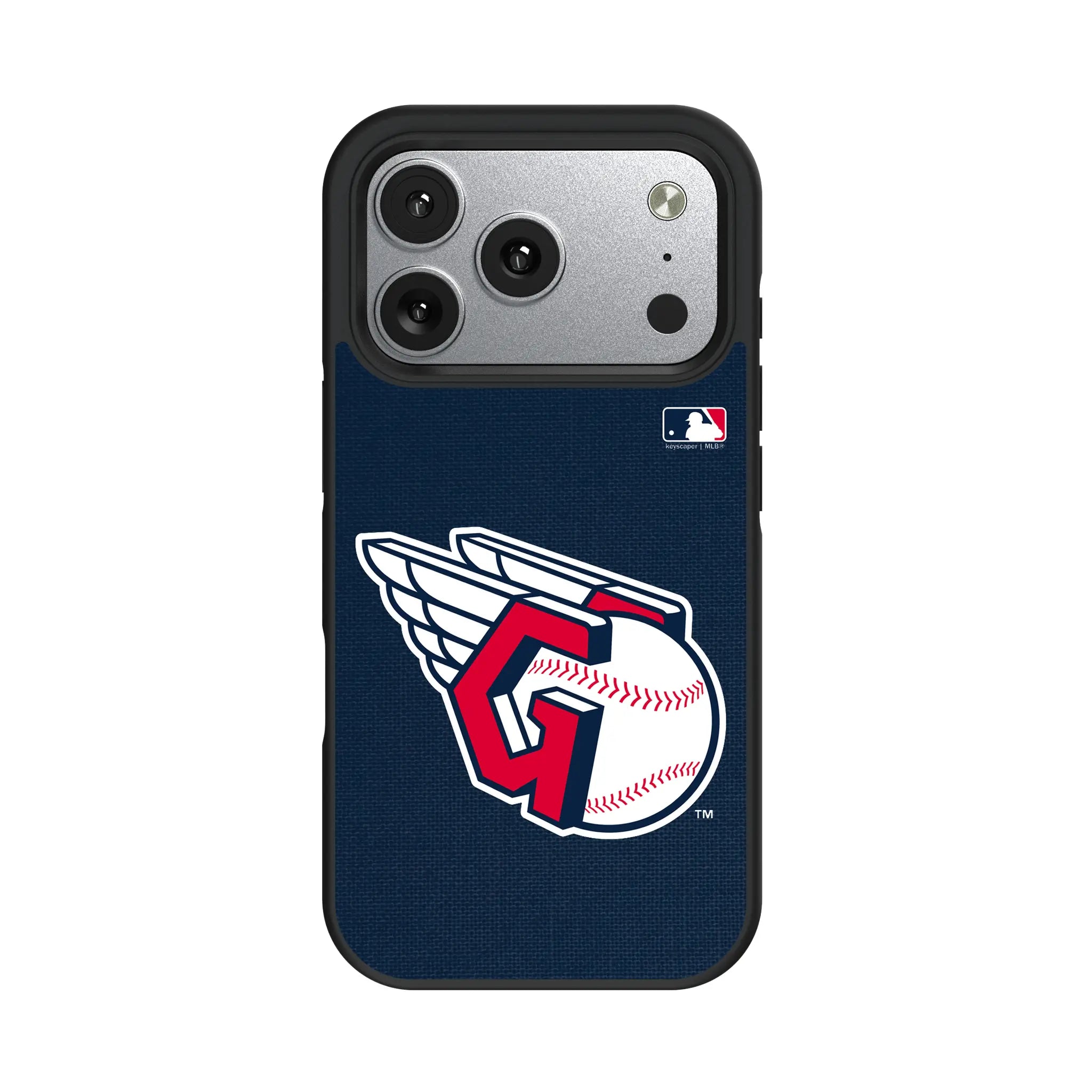 Cleveland Guardians Solid Bump Phone Case