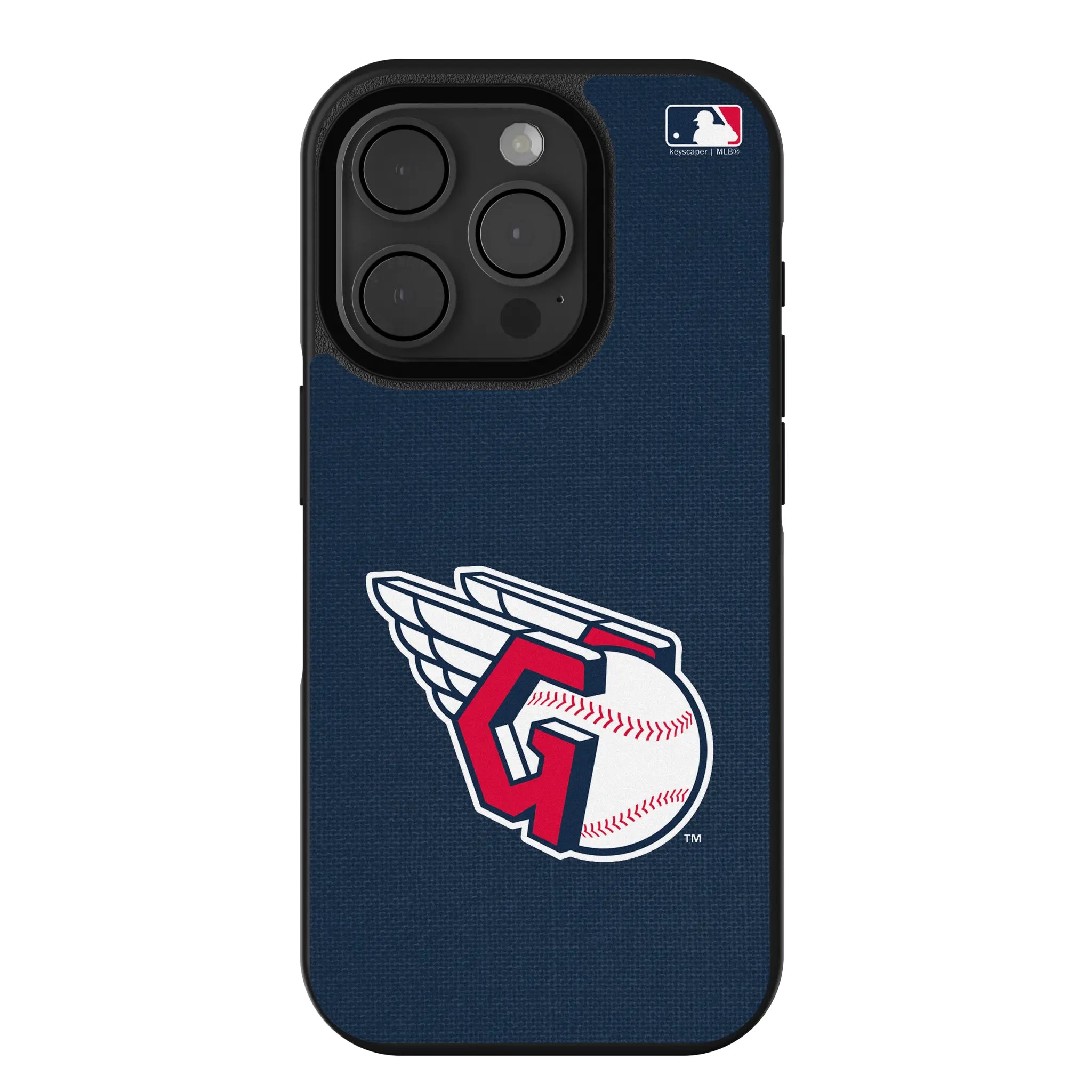 Cleveland Guardians Solid Bump Phone Case