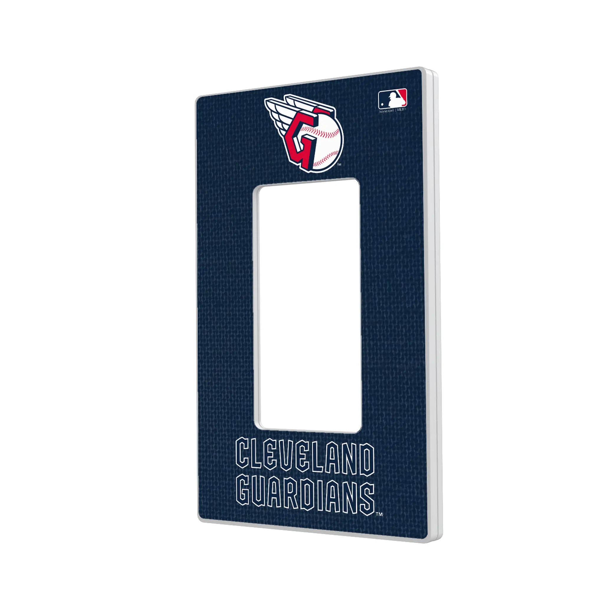 Cleveland Guardians Solid Hidden-Screw Light Switch Plate