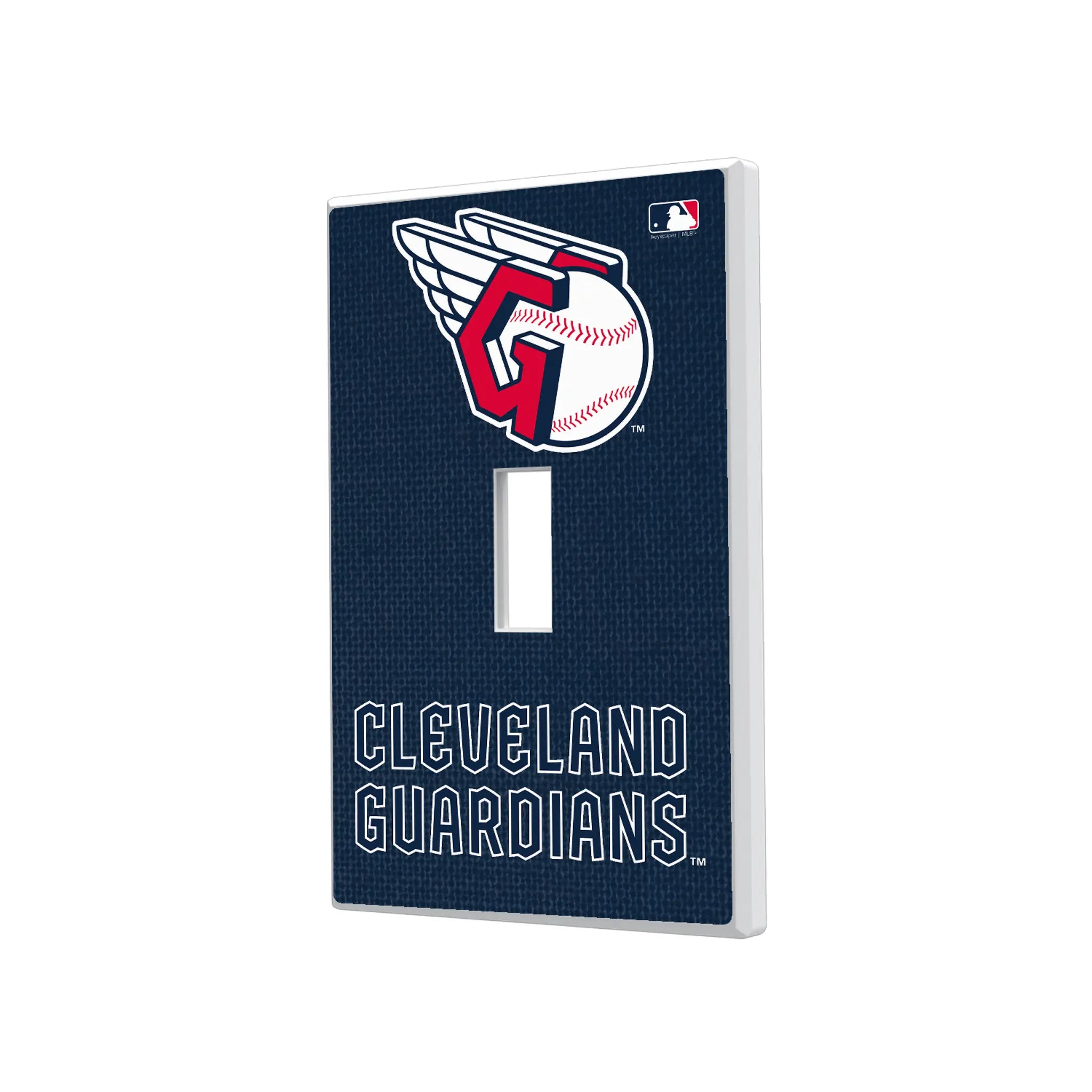 Cleveland Guardians Solid Hidden-Screw Light Switch Plate