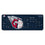 Cleveland Guardians Solid Wireless USB Keyboard