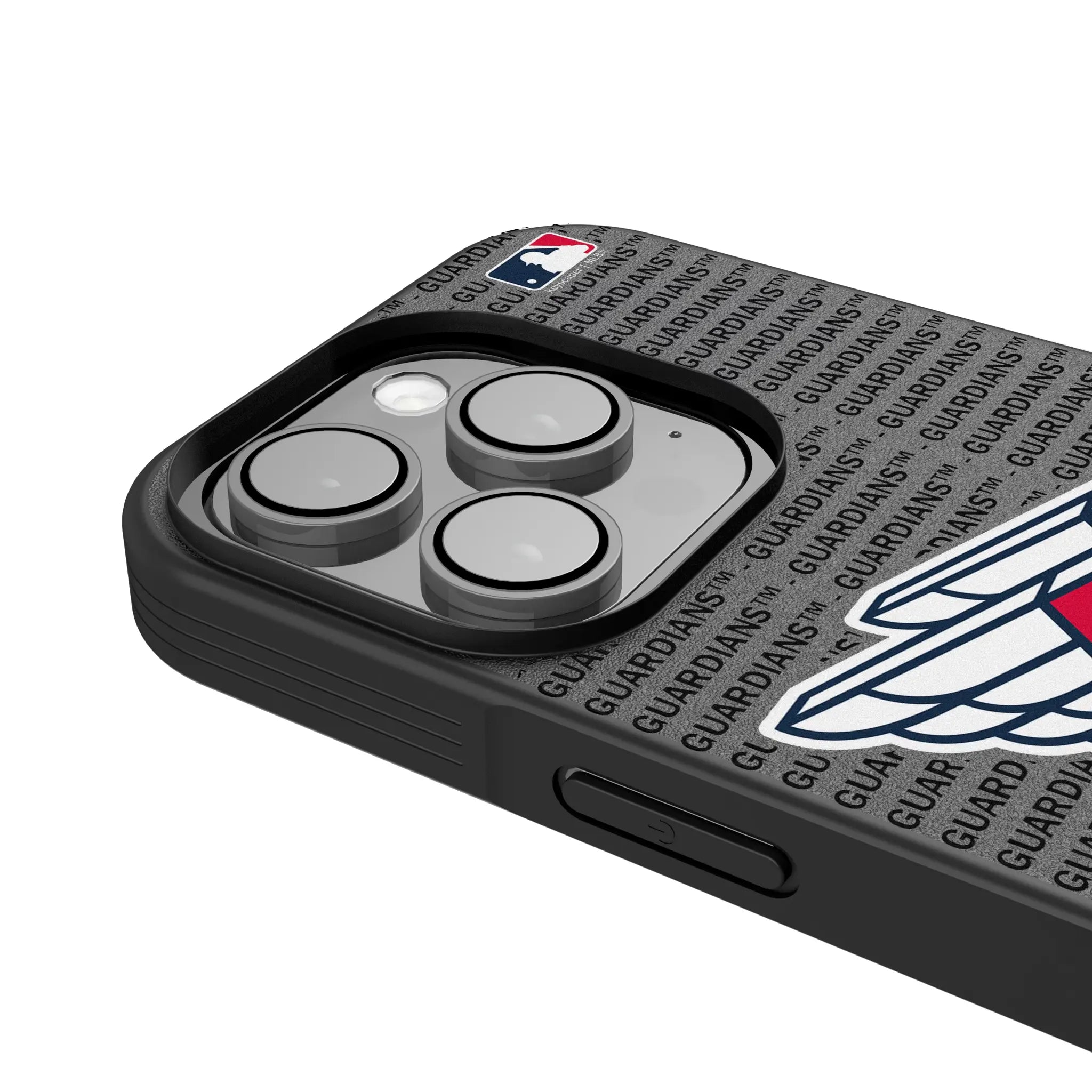 Cleveland Guardians Text Backdrop Bump Phone Case