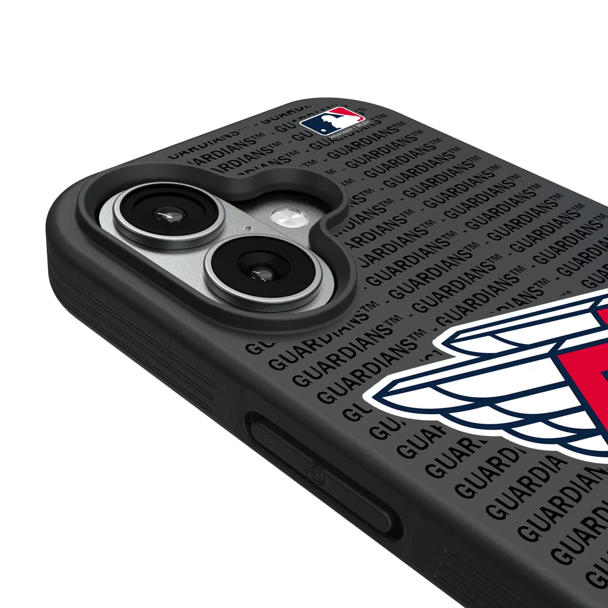 Cleveland Guardians Text Backdrop Bump Phone Case