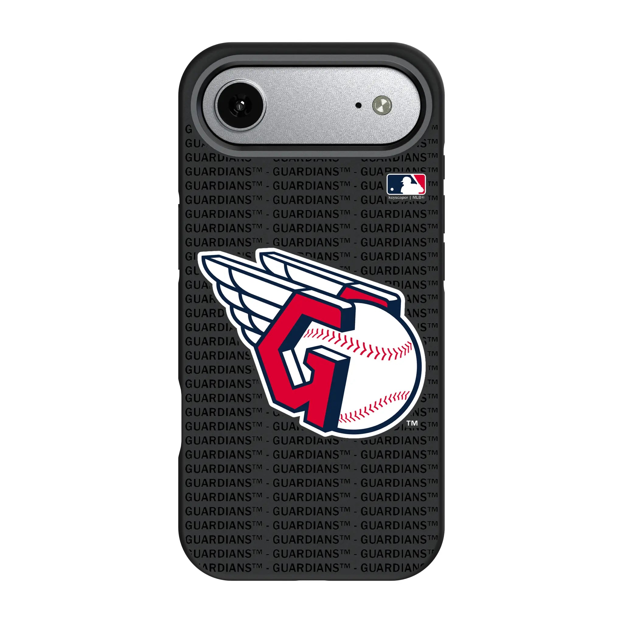 Cleveland Guardians Text Backdrop Bump Phone Case