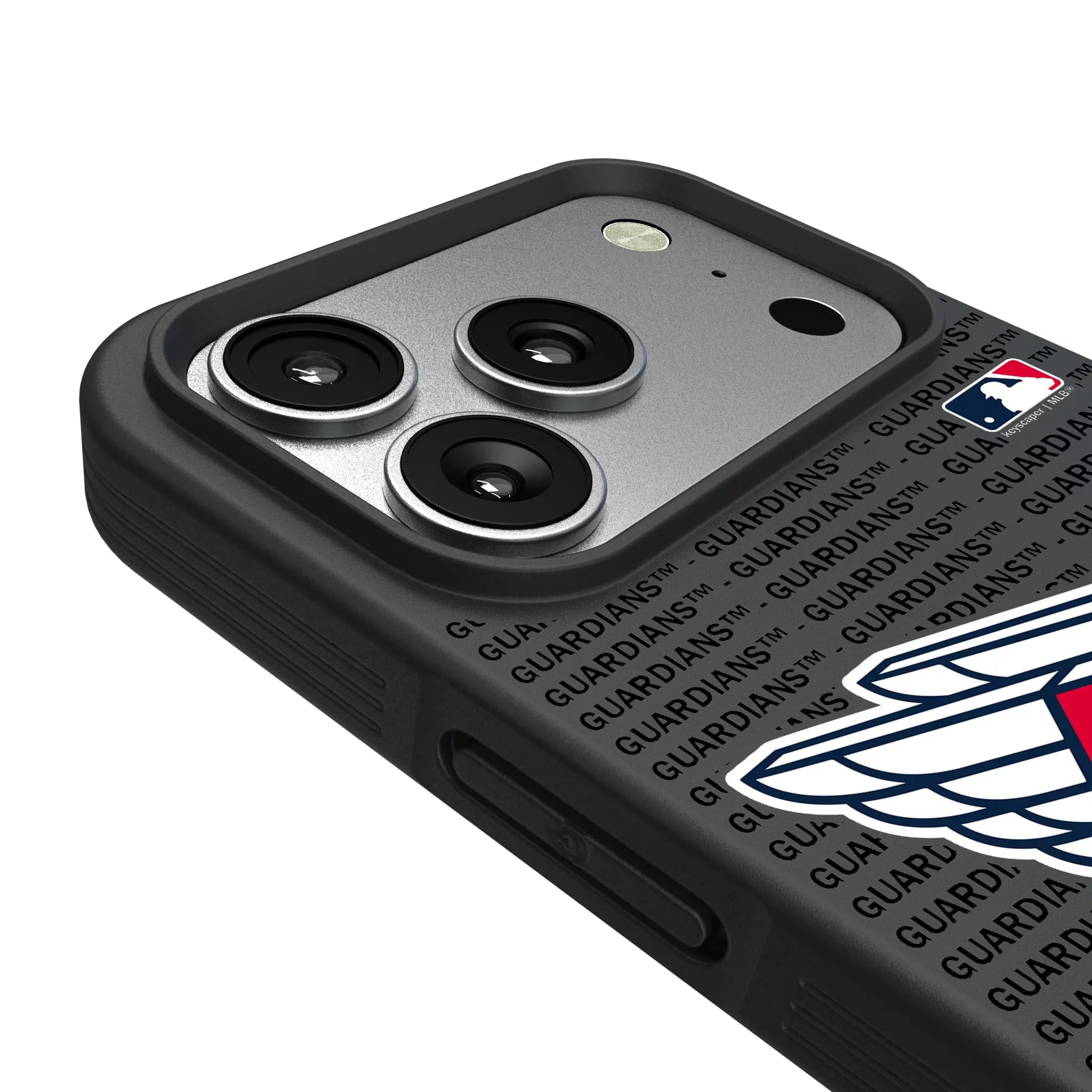 Cleveland Guardians Text Backdrop Bump Phone Case