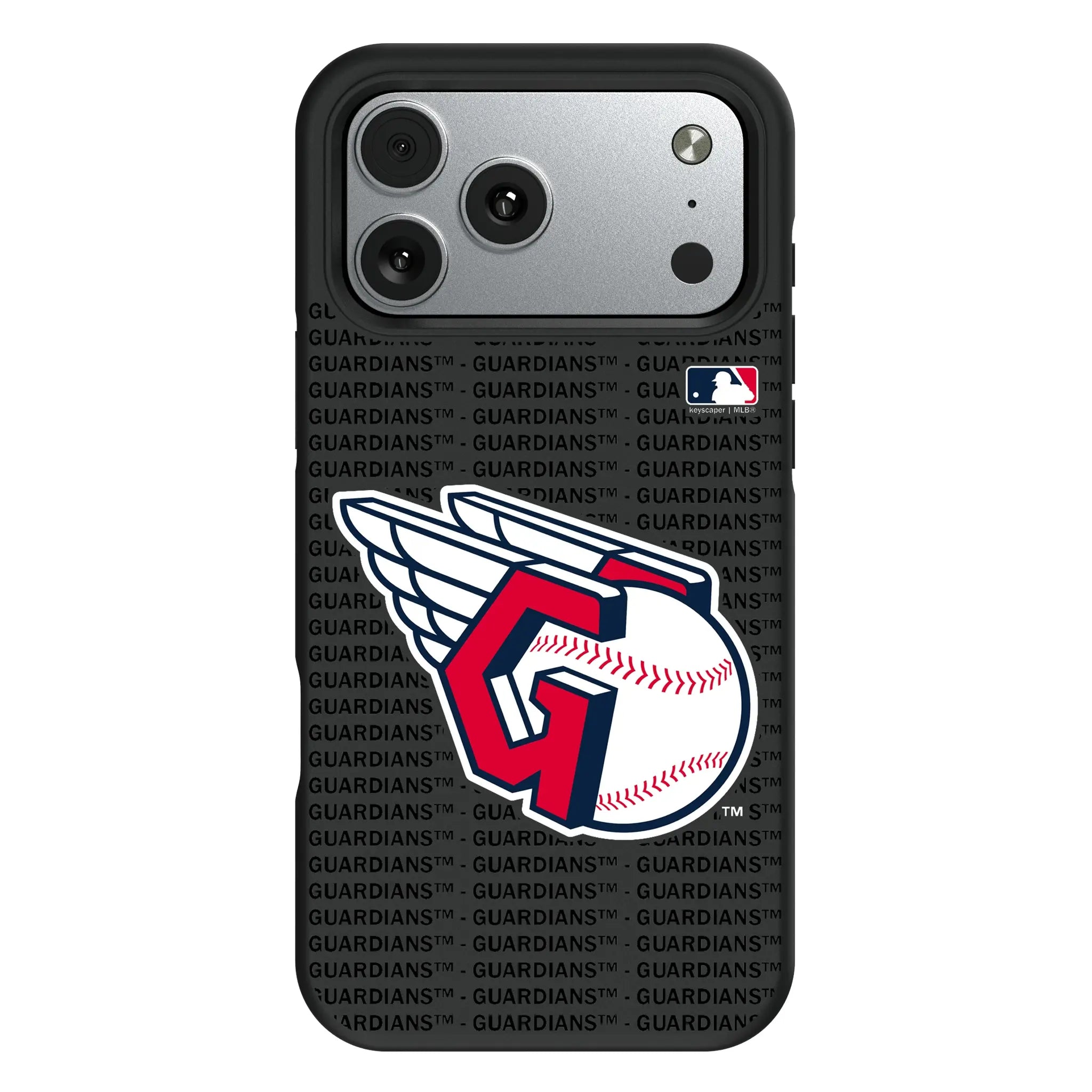 Cleveland Guardians Text Backdrop Bump Phone Case