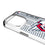 Cleveland Guardians Text Backdrop Clear Phone Case for Apple iPhone