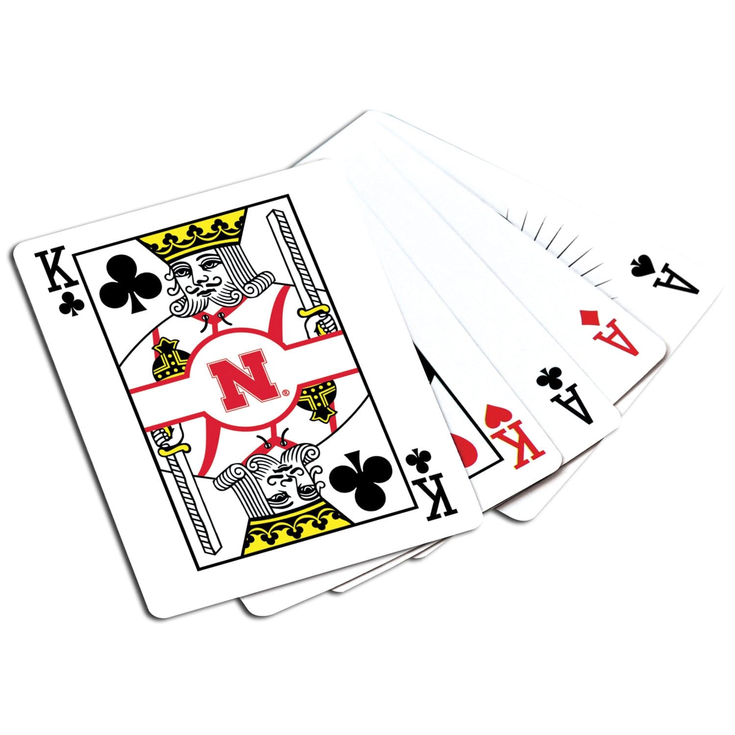 Nebraska Cornhuskers 300-Piece Poker Set - Sports Gifts, Sports Memorabilia, Sports Collectibles, Fan Shop