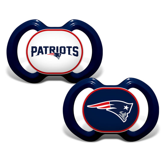 New England Patriots NFL Pacifier 2-Pack - 757 Sports Collectibles