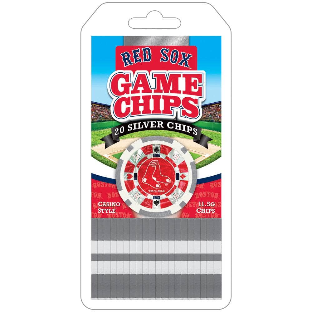 Boston Red Sox 20-Piece Poker Chip Set - Sports Gifts, Sports Memorabilia, Sports Collectibles, Fan Shop