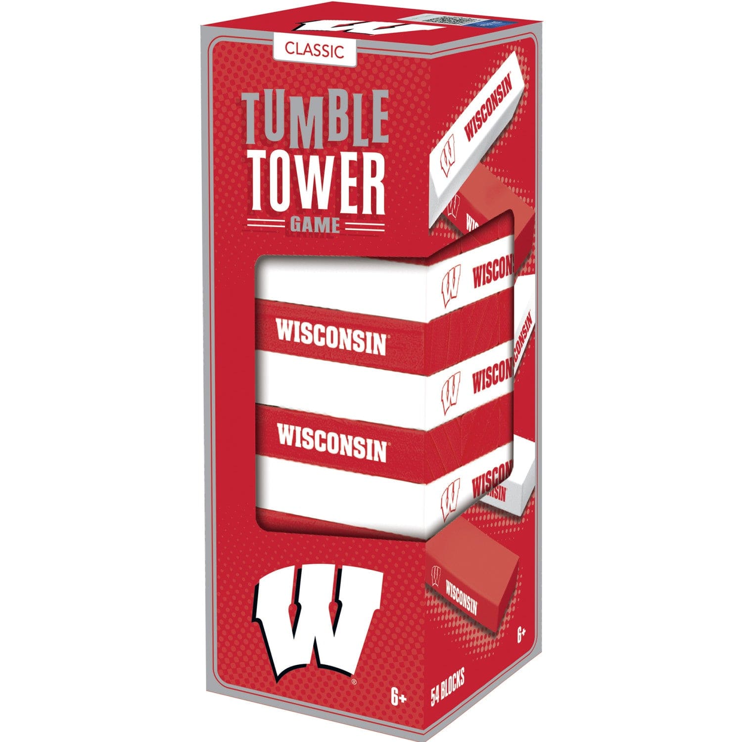 Wisconsin Badgers Stacking Game - Sports Gifts, Sports Memorabilia, Sports Collectibles, Fan Shop